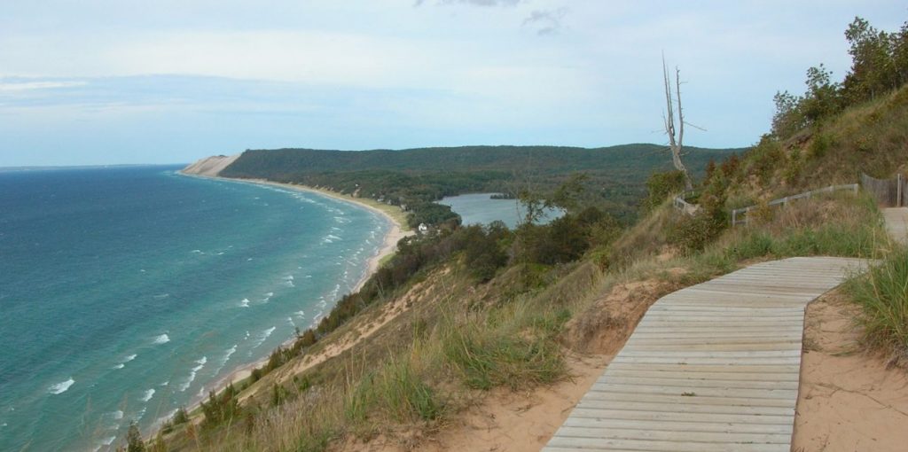 Empire Bluff Trail. Credit: National Park Service