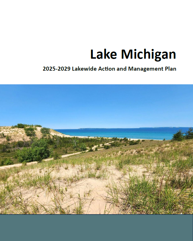 Cover page of the 2025-2026 Lake Michigan LAMP